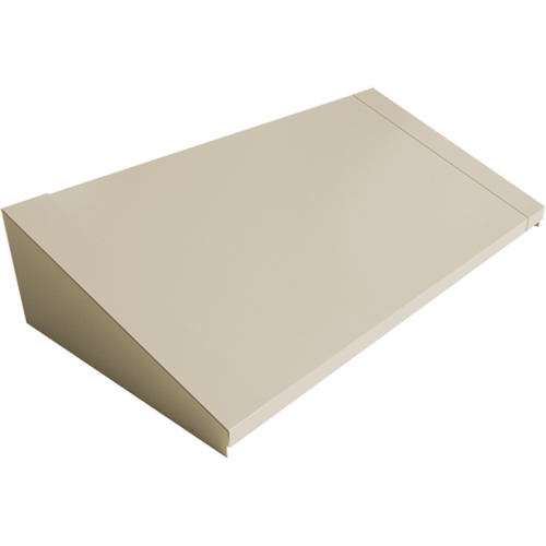 All-Welded Concorde - Heavy-Duty Lockers Sloping Top, 3 Bank, 18" D x 36" W x 6" H, Beige, Steel Fastek