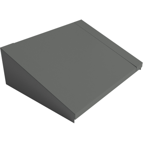 Dessus inclin&eacute; pour casiers robustes enti&egrave;rement soud&eacute; Concorde, Bloc de 2, 18" p x 24" la x 6" ha, Acier Fastek