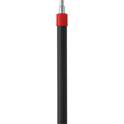 Transport Line Water-Fed Handle, Aluminum/Polypropylene, Telescopic, Euro Threaded Tip, 1-1/4" Diameter, 63" - 109" Length Fastek