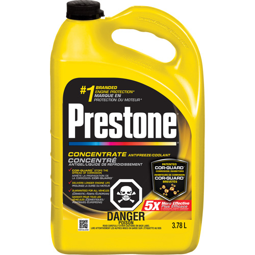 Concentrate Engine Antifreeze/Coolant, 3.78 L, Jug Fastek