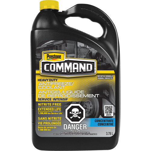 Command&reg; Heavy-Duty Nitrate-Free Extended Life Concentrate Antifreeze/Coolant, 3.78 L, Jug Fastek