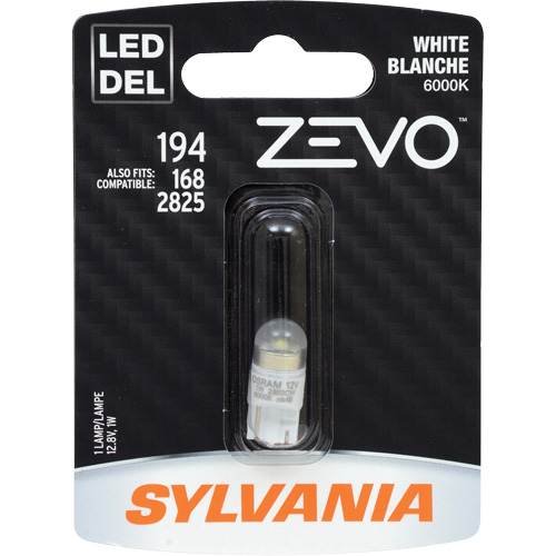 195 Zevo&reg; Mini Automotive Bulb, LED, 0.7 W, White Fastek