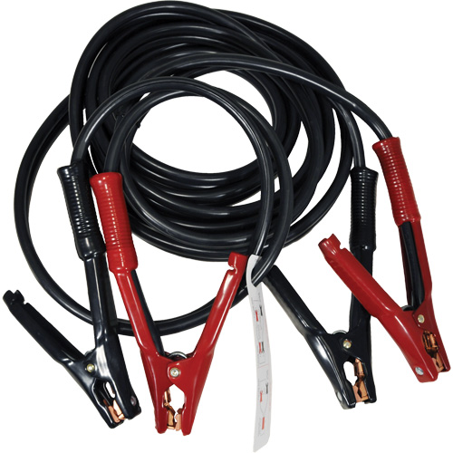 Heavy-Duty Booster Cables, 1 AWG, 800 Amps, 20' Cable Fastek