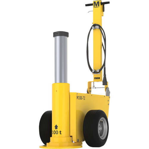 Cric Mammut, 110 tonnes, Air comprim&eacute;/hydraulique Fastek