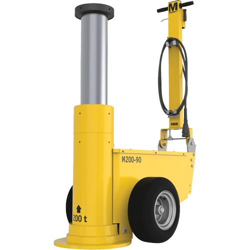 Cric Mammut, 200 tonnes, Air comprim&eacute;/hydraulique Fastek