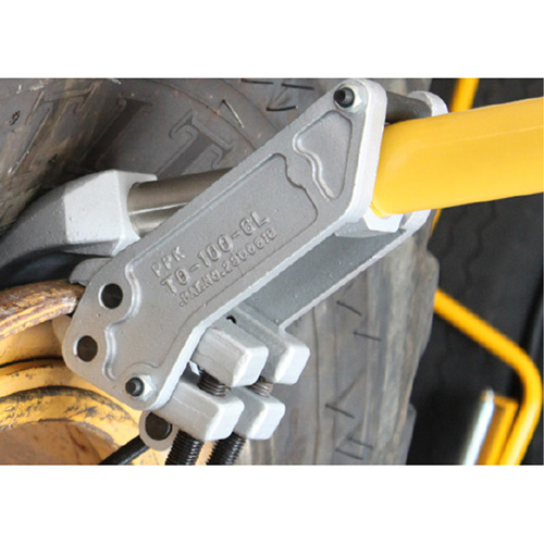 D&eacute;monte-talons hydraulique OTR pour pneu g&eacute;ant s&eacute;rie Pro Fastek