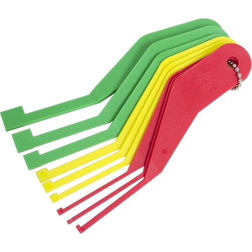 9-Piece Combination Brake Lining Thickness Gauge Set Fastek
