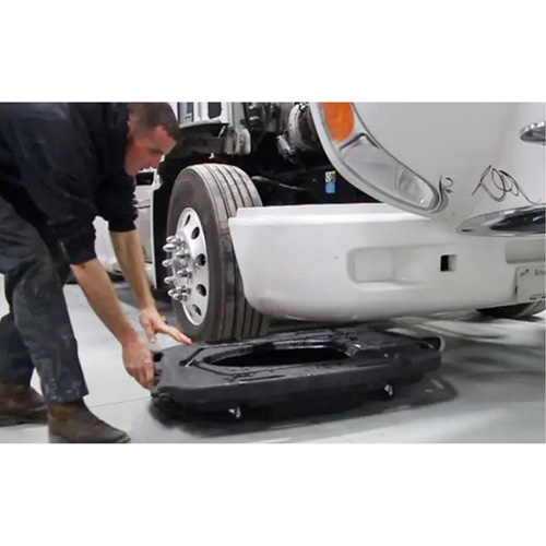 Low Profile Truck Oil Drain with Lid Fastek