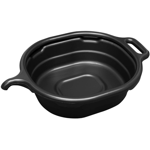 Black Oval Drain Pan Fastek