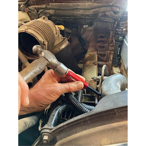 Pry Bar with Strike Cap, 1/4" W x 5" L Fastek