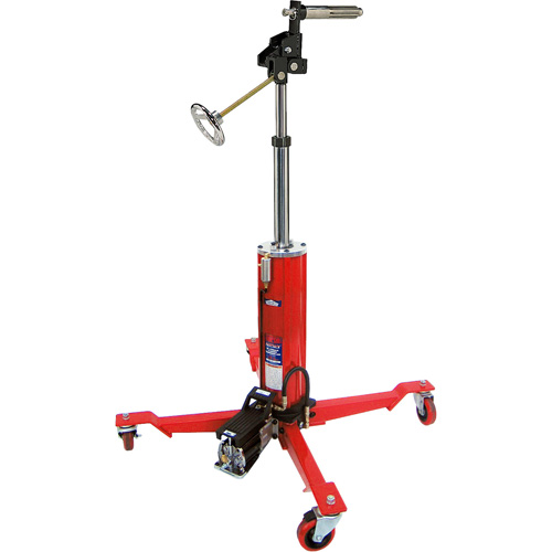Telescopic Under Hoist Air Hydraulic Clutch Jack, 3/20 tons Capacity, 38-1/4" - 73-1/2" H Fastek