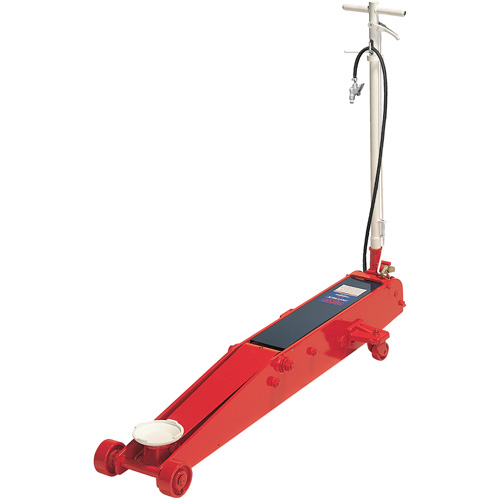 Floor Jack, 5 Ton(s) Capacity, 5-5/8" Lowered, 27-1/4" Raised, Air Hydraulic Fastek