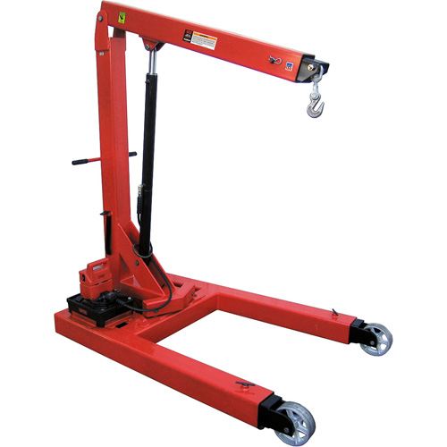 Electro Hydraulic Floor Crane, 6613.87 lbs. (3 tons) Capacity Fastek