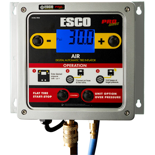 Digital Wall-Mounted Aluminum Tire Inflator Fastek