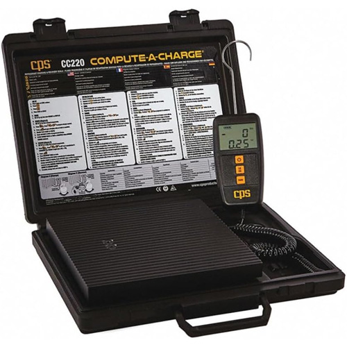 Compute-a-Charge Refrigerant Scale Fastek