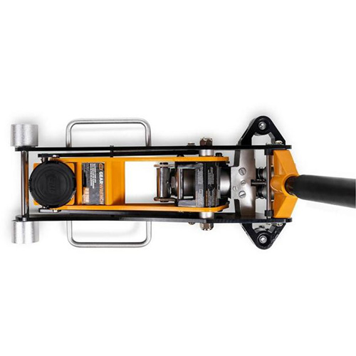 Cric aluminium &agrave; profil bas, 2 tonne(s) Capacit&eacute;, 3-1/4" Abaiss&eacute;e, 18-1/2" &eacute;lev&eacute;e, Hydraulique &agrave; main Fastek