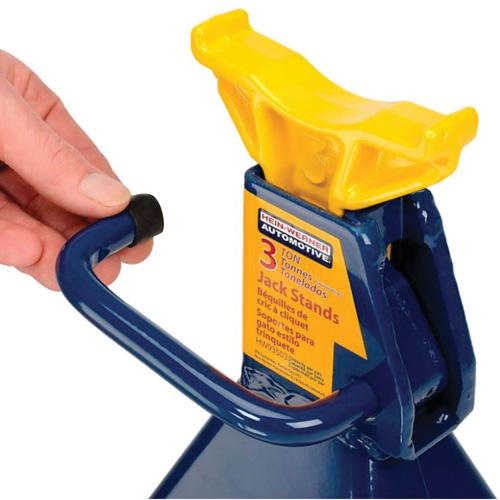 Chandelles, Poign&eacute;e/rochet verrouillable, Capacit&eacute; de 3 tonnes, 19" h Fastek