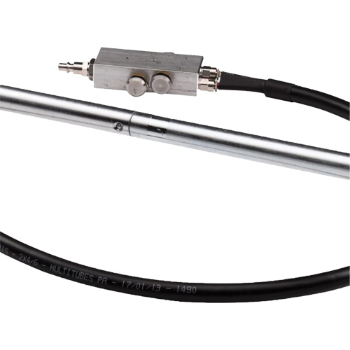 Cric portatif &agrave; 2 &eacute;tapes, 11 tonne(s)/22 tonne(s), Air comprim&eacute;/hydraulique Fastek