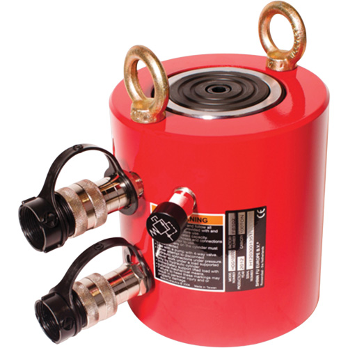 V&eacute;rin hydraulique &agrave; haut tonnage, Course de 1,97", Capacit&eacute; de 100 tonnes, 10 000 PSI Fastek