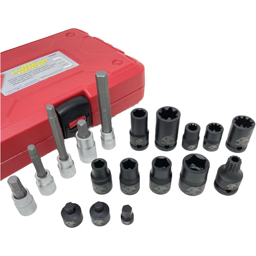 18-Piece Brake Caliper Socket Set Fastek