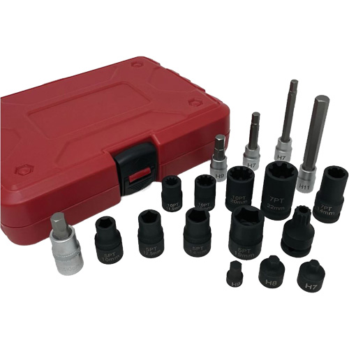 18-Piece Brake Caliper Socket Set Fastek