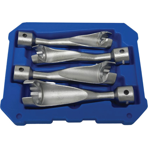 4-Piece Injection Line Wrench Set Fastek