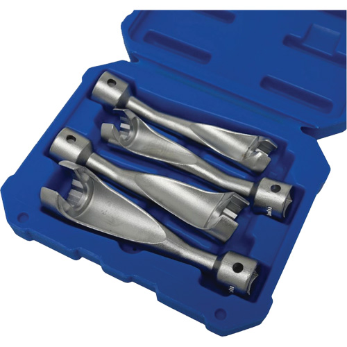 4-Piece Injection Line Wrench Set Fastek