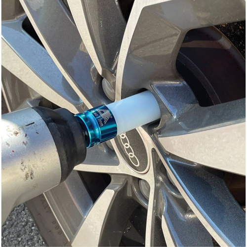 Jeu de douilles &agrave; chocs principales &agrave; paroi mince, 9 Morceaux, Prise de 1/2" Fastek