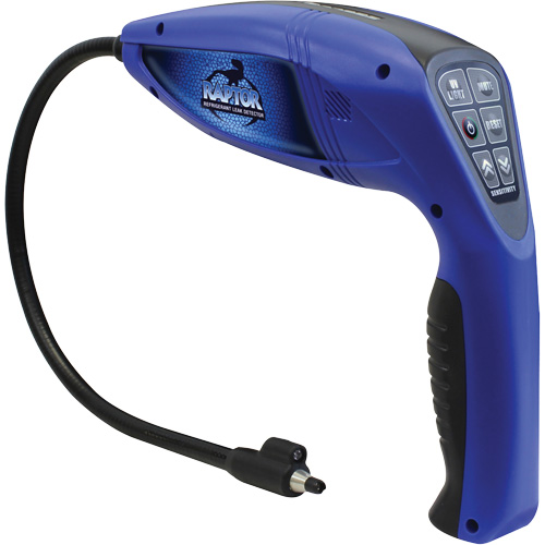 D&eacute;tecteur de fuite de r&eacute;frig&eacute;rant Raptor avec lumi&egrave;re UV bleue Fastek