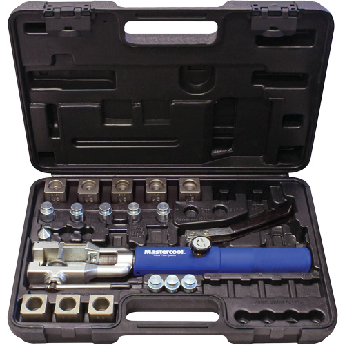 Ensemble Push Connect, 45° et double &eacute;vasement avec "Hydra-Flare" Fastek