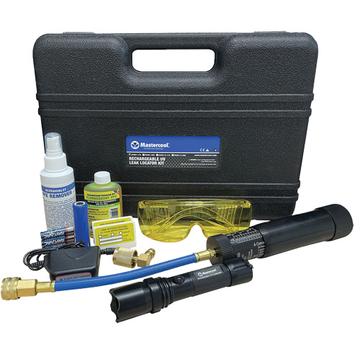 Trousse de d&eacute;tection de fuite UV rechargeable Fastek