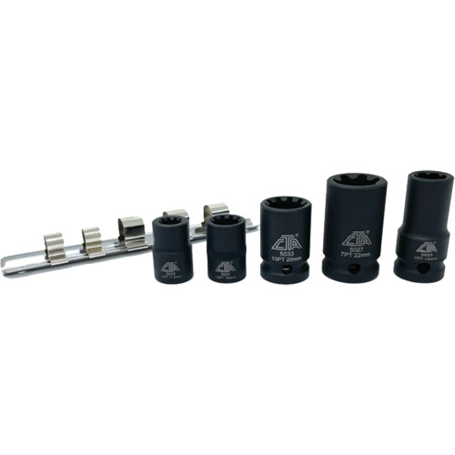 Jeu de douilles pour &eacute;triers de frein VAG de 5 morceaux Fastek