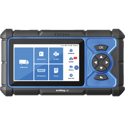 ArtiDiag HD 5" Heavy-Duty Scan Tool with Service Functions Fastek