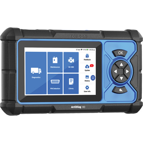ArtiDiag HD 5" Heavy-Duty Scan Tool with Service Functions Fastek