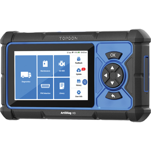 ArtiDiag HD 5" Heavy-Duty Scan Tool with Service Functions Fastek