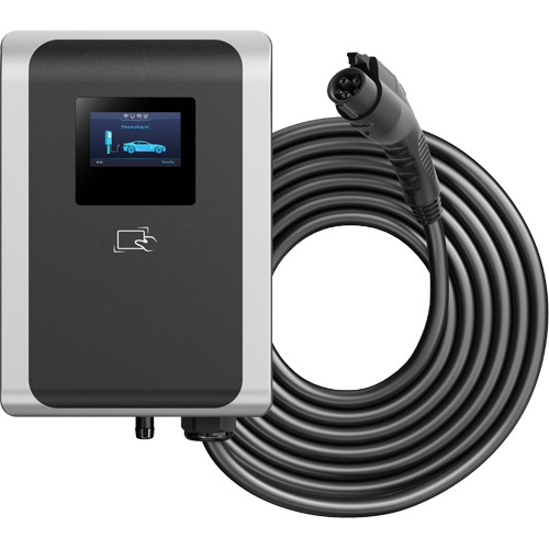 Chargeur pour VE commercial PulseQ AC Max, 48 A, Niveau 2 CA, Connecteur Type 1 (SAE J1772) Fastek