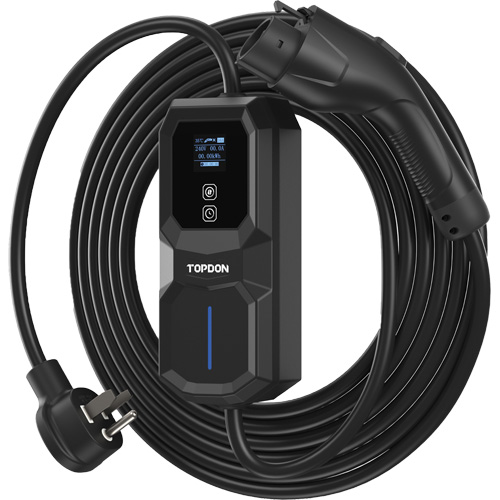 Fiche NEMA 6-50 portable PulseQ AC, 32 A, Niveau 2 CA, Connecteur Type 1 (SAE J1772) Fastek