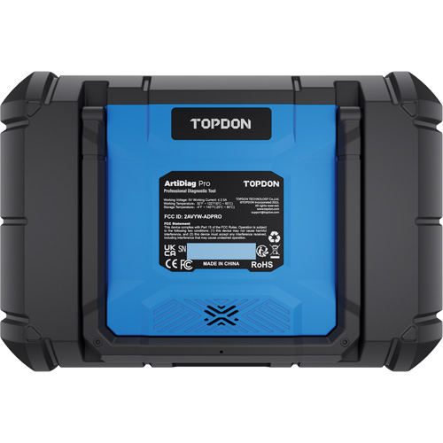 Outil de diagnostic ArtiDiag Pro 7" avec fonctions de service et commandes bidirectionnelles Fastek