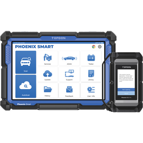 Phoenix Smart – Outil de diagnostic de niveau constructeur avec &eacute;cran 10,1", programmation bas&eacute;e sur l'infonuage et protocoles avanc&eacute;s Fastek