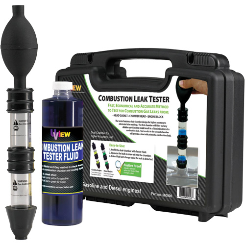 Trousse pour testeur de fuite de gaz/diesel de combustion Uview, 480 ml, Bouteille Fastek