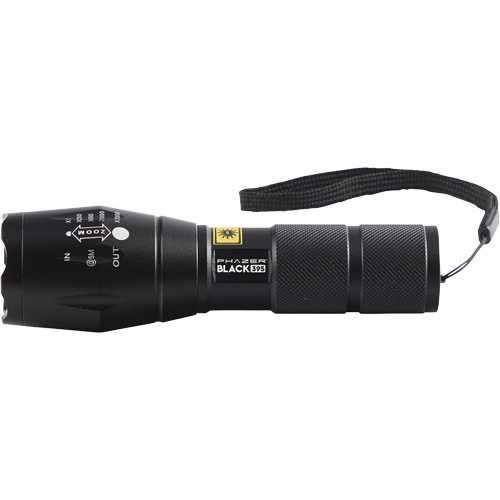 UView&reg; Phazer BLACK 395 Rechargeable UV Leak Detection Light Fastek