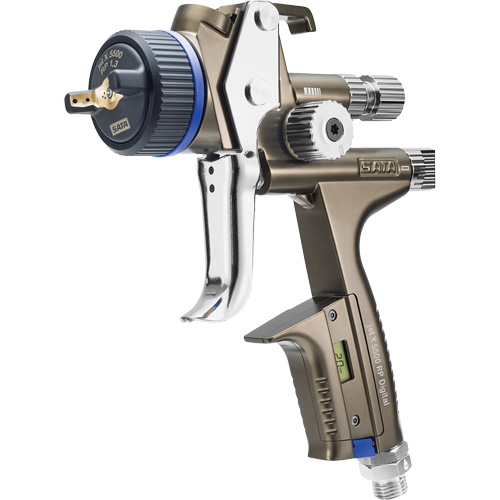 X5500 RP 1.3 I RPS D DIGI psi Premium Paint Spray Gun for Automotive Refinishing, 1/4" NPT Air Inlet, 10.24 CFM, 0.6 L/0.9 L Capacity, 0.17 PSI Fastek