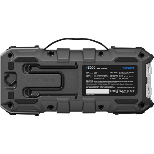 V3000 Jump Starter, Power Bank & Flashlight Fastek