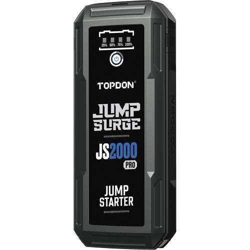 JumpSurge2000Pro 2500 Peak Amp Battery Jump Starter, Power Bank & Flashlight Fastek
