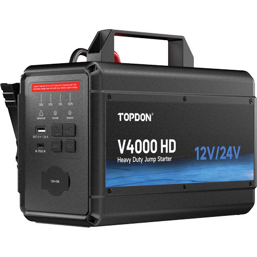 Survolteur V4000 HD 12 V/24 V 4000 A Fastek
