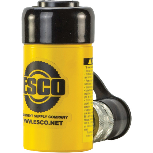 Single-Acting Cylinder Hydraulic Ram, 2.13" Stroke, 10 Ton(s) Capacity, 10000 PSI Fastek