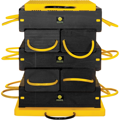 12-Piece CribLok Composite Cribbing System Kit Fastek