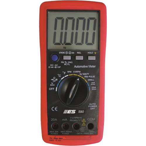 Pro Automotive Digital Multimeter with Case Fastek