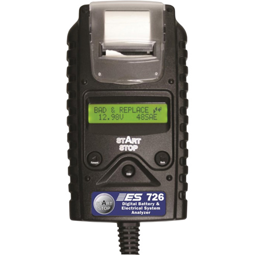 Digital Battery & Electrical System Analyzer with Printer Fastek