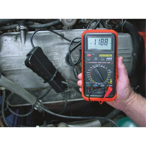 Multim&egrave;tre automobile de luxe avec fonctions r&eacute;gime moteur et temp&eacute;rature Fastek